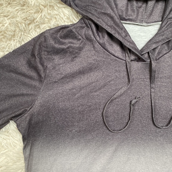Boutique LS Hooded Top 💗 Gray - Picture 6 of 9